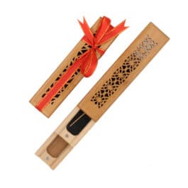 Bakhoor BoSidin – Wooden Oud Incense Burner for Car Double Drawer with Cambodian Oud  Incense Sticks 3 colors- A28S