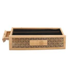Bakhoor BoSidin – Incense Burner for Stick Incense Wood Box with Drawer coming with 20pcs Oud sticks – A12S