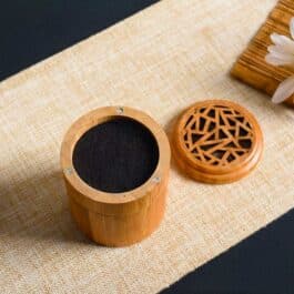 Bakhoor BoSidin – Oud Incense Bakhoor Sticks with Incense Stick Holder Wooden Burner for Car – A45