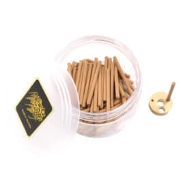 Bakhoor BoSidin – Bakhoor Oud Incense Sticks 3mm with metal Incense Burner – A72-1