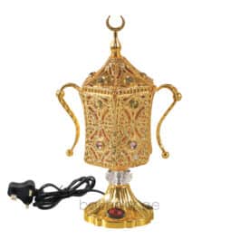 Bakhoor BoSidin –  Electric Oud Bakhoor Burner Arabian Mabkhara Gold – WF-107