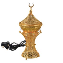 Bakhoor BoSidin – Arabian Electric Oud Bakhoor Burner Mabhkhara Gold – WF-112