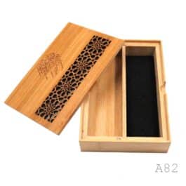 Bakhoor BoSidin – Wooden Incense Oud Bakhoor Burner Box with Incense Sticks Holder No Oud – A82
