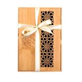 Bakhoor BoSidin – Wooden Incense Oud Bakhoor Burner Gift Box with Incense Sticks 10pcs 3mm Oud – A82S
