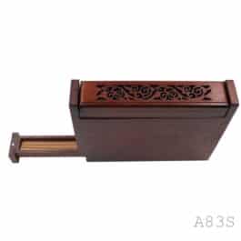 Bakhoor BoSidin – Multi-Function Wooden Incense Oud Bakhoor Burner Gift Box with 20 sticks and 1 coil– A83S