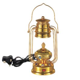 Bakhoor BoSidin –  Electric Incense Burner Oud Mabkhara Lamp Design Gold  – WF-A058