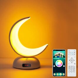 Speaker Quran LED Moon Lamp Aromatherapy Function, Alarm Clock and Quran Player – SQ902
