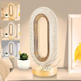 Modern Style Luxury LED Touch Modern Crystal Table Lamp For Bedroom Restaurant Bar – C20