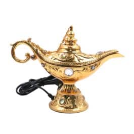 Bakhoor BoSidin – Oud Bakhoor Incense Burner Electric Oud Holder Pot Design Gold – WF-024