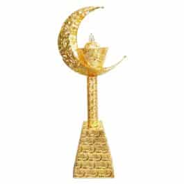 Bakhoor BoSidin – Large Oud Burner Incense Mabkhara Moon Design Ramadan Decore for Big Halls, Big Houses, and Mosque – 847