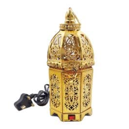 Bakhoor BoSidin – Oud Bakhoor Incense Burner Electric Oud Holder Mosque Design Gold/Silver – WF-A009