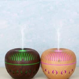 Wooden Ultrasonic Air Humidifier USB Aroma Diffuser for Home Office Fragrance – KJR-079