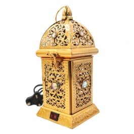 Bakhoor BoSidin – Oud Bakhoor Incense Burner Electric Oud Holder Mosque Design Gold/Silver – WF-A010