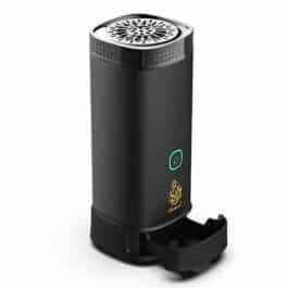 Upgraded Electronic Car Incense Burner with Oud Box Storage and Lock Safety Function – X021<span> – </span>Black