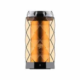 [SALE] 2024 New Release Bakhoor Electric Incense Burner Unique Crystal Design 2000mAh Battery Car Oud Incense Burner with Box – X023<span> – </span>Orange