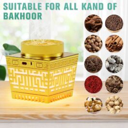 Bakhoor Arabic Electric Incense Oud Burner with Full Quran Muslim Speaker Remote and App Control – SQ-209