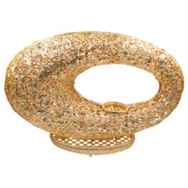 Bakhoor BoSidin – Big Size Bukhoor Incense Burner Dubai Museum of the Future Design with Crystals Oud Holder for Big Halls, Big Houses, and Mosque - WT-5010
