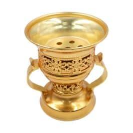 Bakhoor BoSidin – Arabic Oud Incense Burner Gold/Silver- WT61