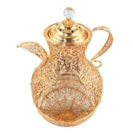 Luxurious Metal Incense Burner Set Pot Design Best for Ramadan, Home Fragrance and Decore – DT-008