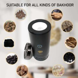 Rechargeable Bakhoor Incense Oud Burner with Full Quran Muslim Speaker Remote Control – SQ-001