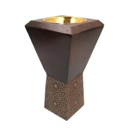 Elegant Arabic Bukhoor Burner – Wooden Luxury Incense Holder for Home, Office, or Gifting – M001