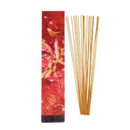 Elegant Cambodian Oud Incense Sticks 20pcs 1.3mm Gift Set with Built-In Holder – Premium Agarwood Fragrance in Artistic Box – A96