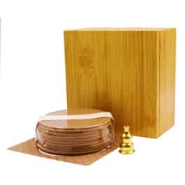 Premium Cambodian Incense Gift Box – 20pcs Coil Incense (4-Hour Burn Time Each) with Elegant Mini Holder – A98