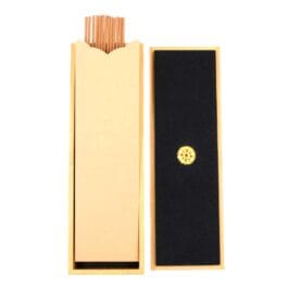 Premium Cambodian Oud Incense Sticks with Beautiful Holder – 12pcs 3mm Thicker Agarwood Sticks in Luxurious Gift Box for Meditation and Home Fragrance