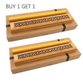 Buy 1 Get 1 Offer – Cambodian Oud Bakhoor Incense Sticks Aromatherapy Diffuser with Incense Burner Gift Box – A18