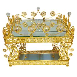 Luxurious Golden Coffee Table Traditional Arabic Design for Living Room – 702