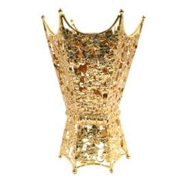 Bakhoor BoSidin – Medium size Oud Burner Incense Holder Mabkhara for Home Office Majlis Aromatherapy – 873