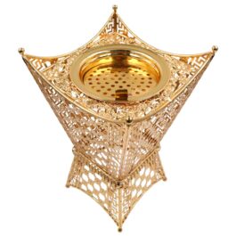 Bakhoor BoSidin – Medium size Oud Burner Incense Holder Mabkhara for Home Office Majlis Aromatherapy – 875