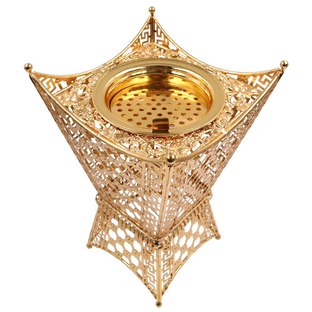 Bakhoor BoSidin – Medium size Oud Burner Incense Holder Mabkhara for Home Office Majlis Aromatherapy - 875 - Image 2