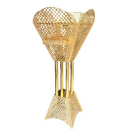 Bakhoor BoSidin – Large Size Bukhoor Incense Burner 100 cm tall Durable Arabic Style Oud Holder Charcoal Censer Gold/Silver- LC-489