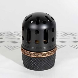 Elegant Arabian Style Resin Incense Burner, Bakhoor Oud Holder with Metal Tray Censer for Yoga, Aromatherapy, Bedroom, Home & Office – ZP074