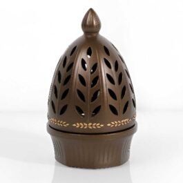 Elegant Arabian Style Resin Incense Burner, Bakhoor Oud Holder with Metal Tray Censer for Yoga, Aromatherapy, Bedroom, Home & Office – ZP076