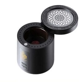 Upgraded Bakhoor Burner High Quality Electronic Charcoal Incense Holder Black – X030
