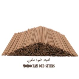 Bakhoor Incense Sticks 1.4mm Moroccan Oud 100g for Home Fragrance & Relaxation with Free Holder – A62-1