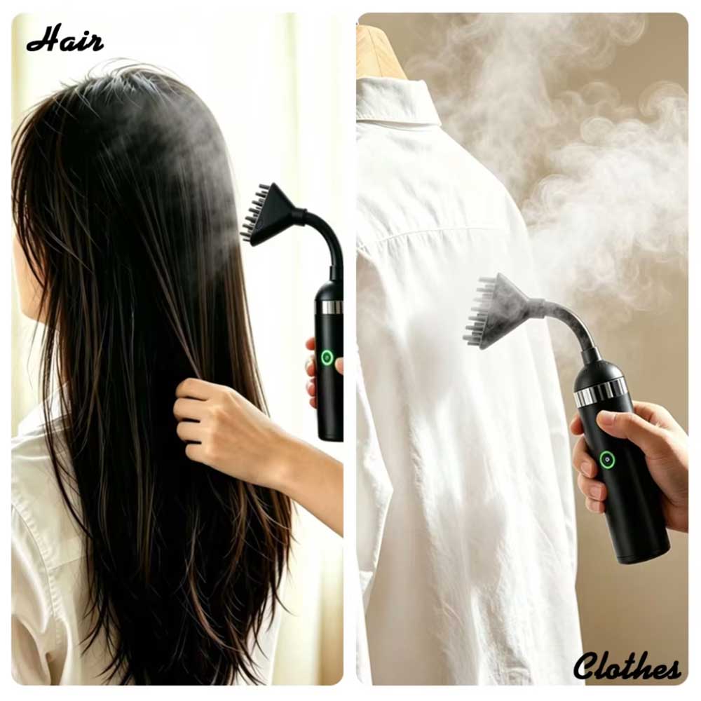 2-in-1 Portable Electronic Oud Burner & Rotating Hair and Clothes Diffuser - BK-82 - Image 6
